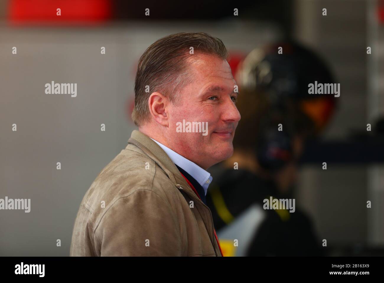 Jos Verstappen padre di Max Verstappen Formula 1 World Championship 2020, Winter testing Days 1 2020 Barcelona, 19-21 febbraio 2020. Foto Stock
