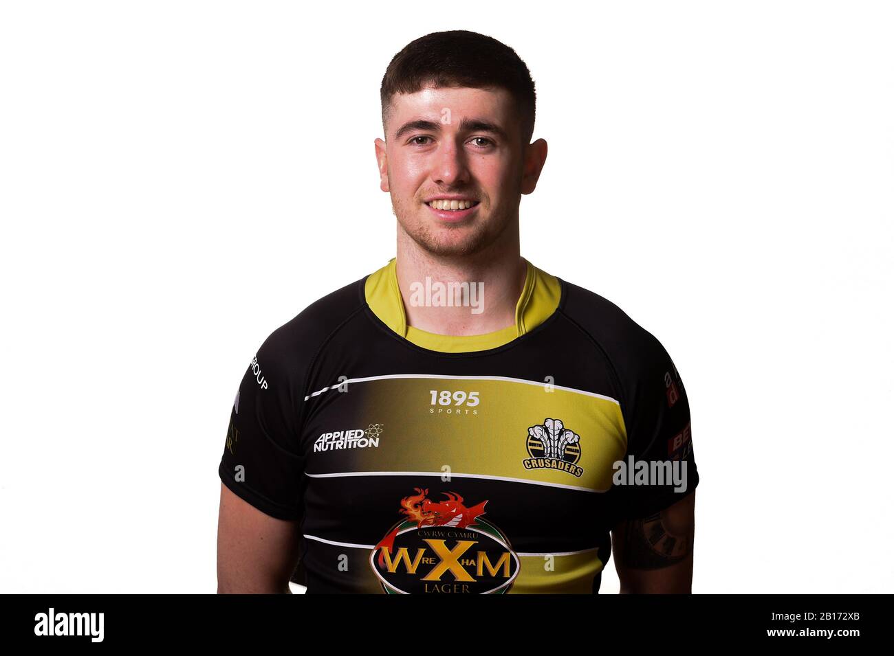 23th Febbraio 2020, Queensway Stadium, Wrexham, Galles; North Wales Crusaders, Player Profiles, Elliot Jenkins Dei North Wales Crusaders Foto Stock