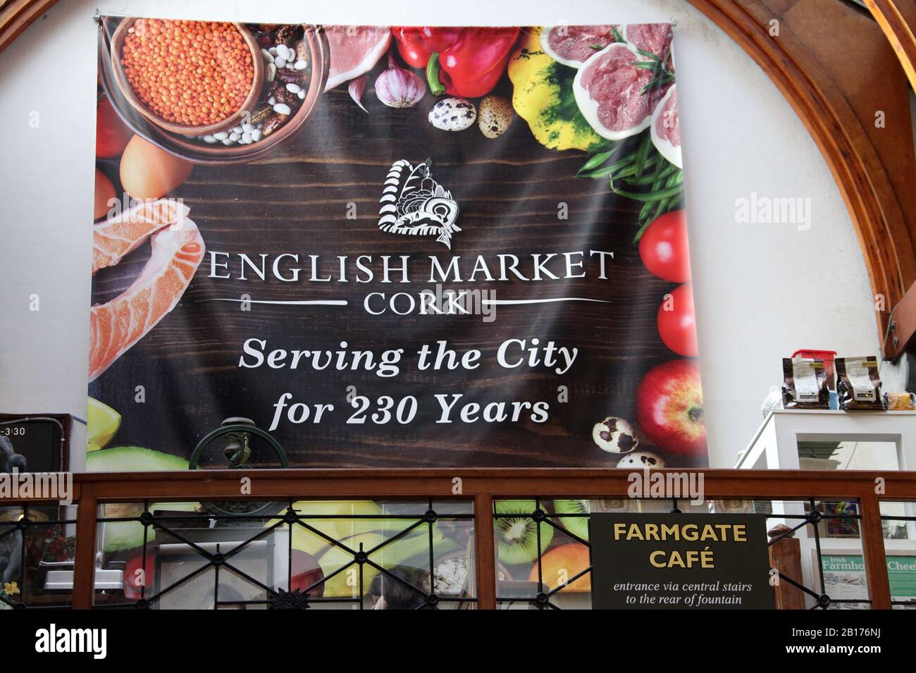 Il Mercato Inglese A Cork Foto Stock