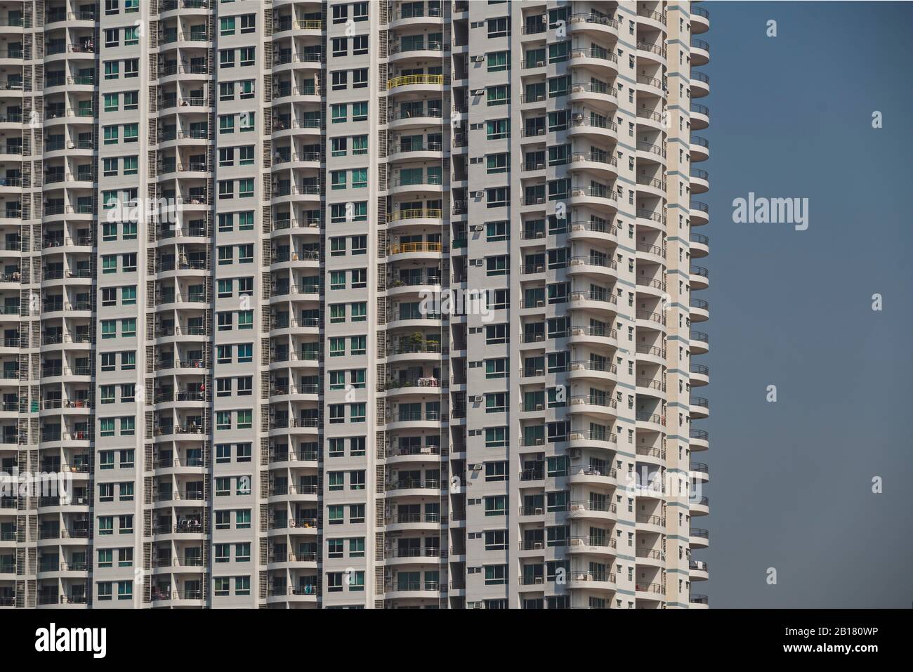 Alto edificio residenziale, Bangkok, Thailandia Foto Stock