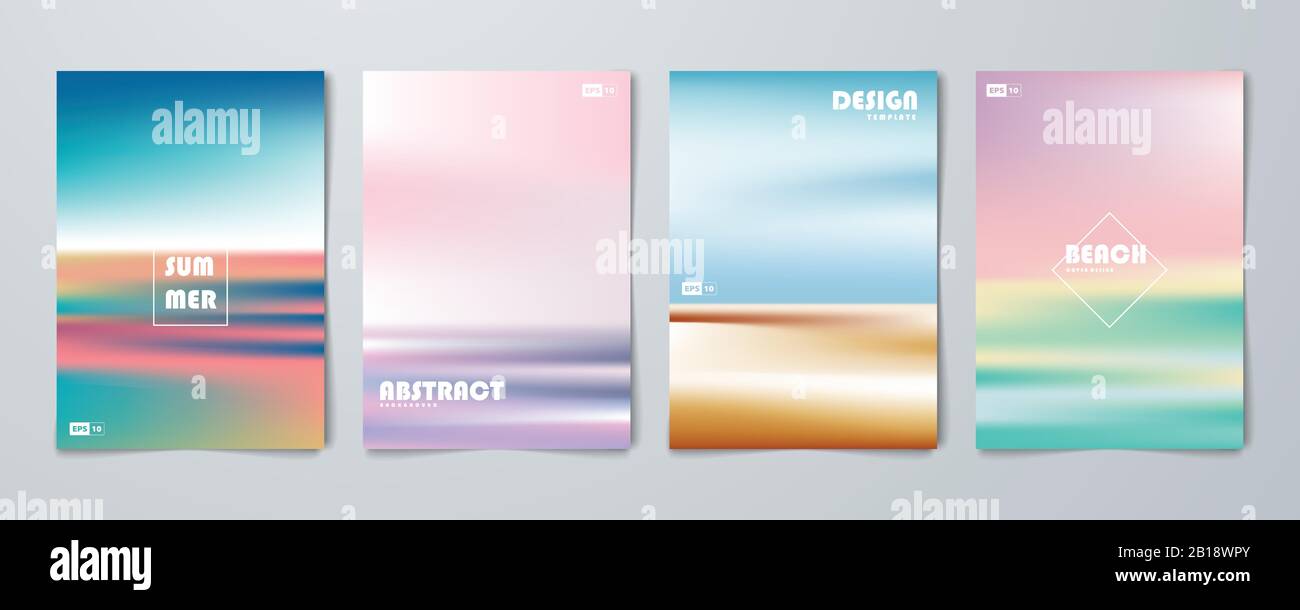 Astratto colorato brochure poster grafica modello di sfondo. Da utilizzare per annuncio, poster, set di pacchetti di libro, pagina, sfondo. Vettore di illustrazione Illustrazione Vettoriale