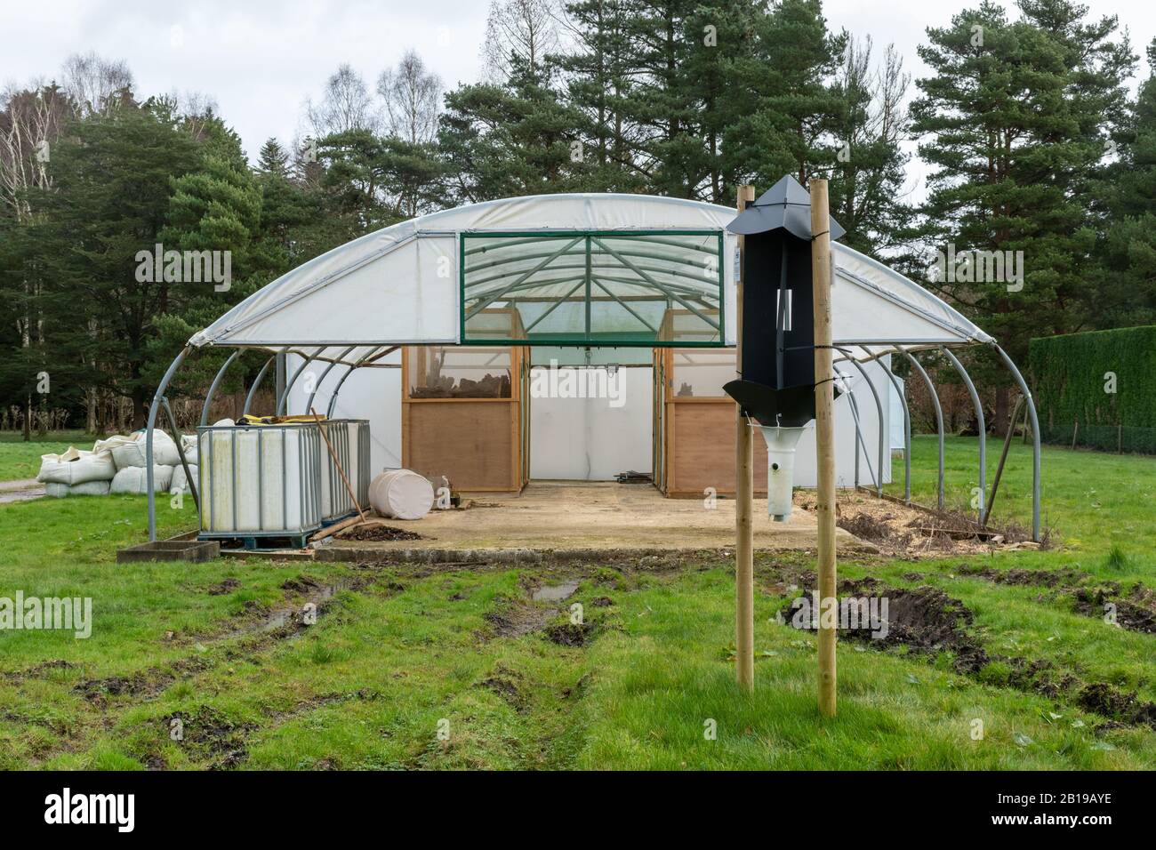 Alice Holt Forest Research Station in Hampshire, Inghilterra, Regno Unito, specializzata in scienze forestali e degli alberi Foto Stock