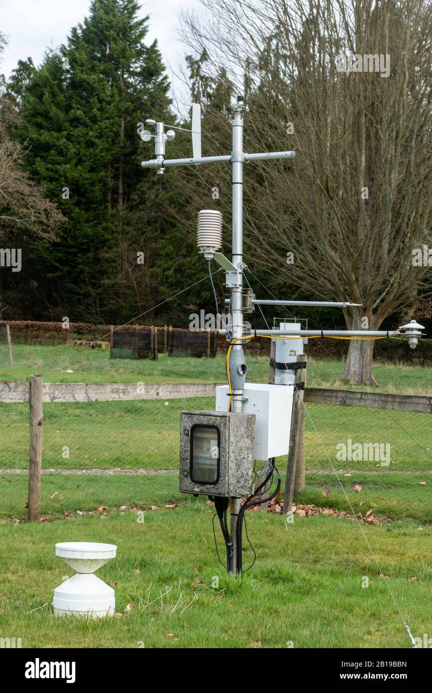 Alice Holt Forest Research Station in Hampshire, Inghilterra, Regno Unito, specializzata in scienze forestali e degli alberi Foto Stock