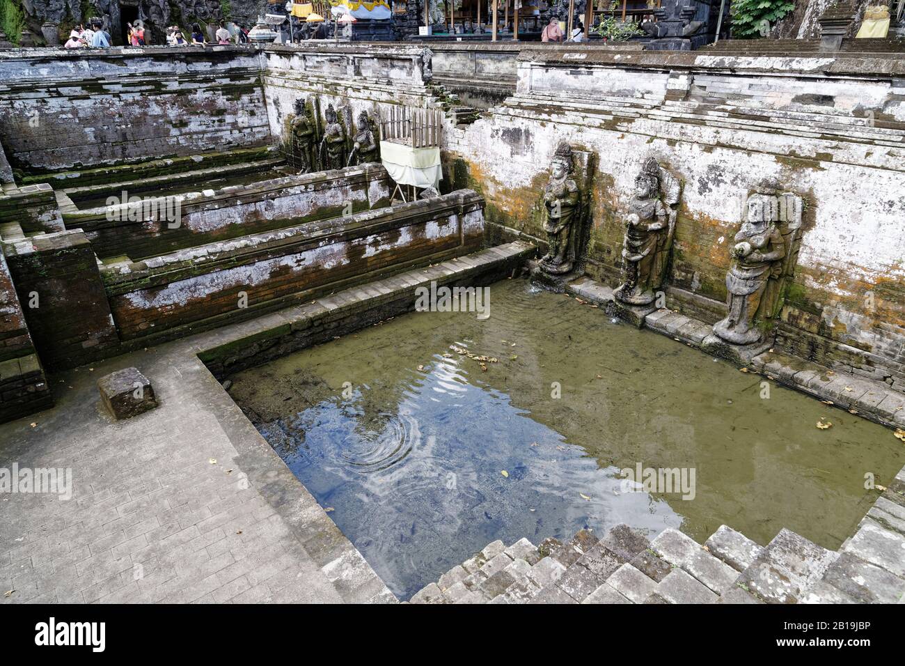 Gianyar, Bali Island, Indonesia. 24th maggio 2019. La famosa attrazione turistica, Goa Gajah è un sito archeologico indù significativo. Foto Stock