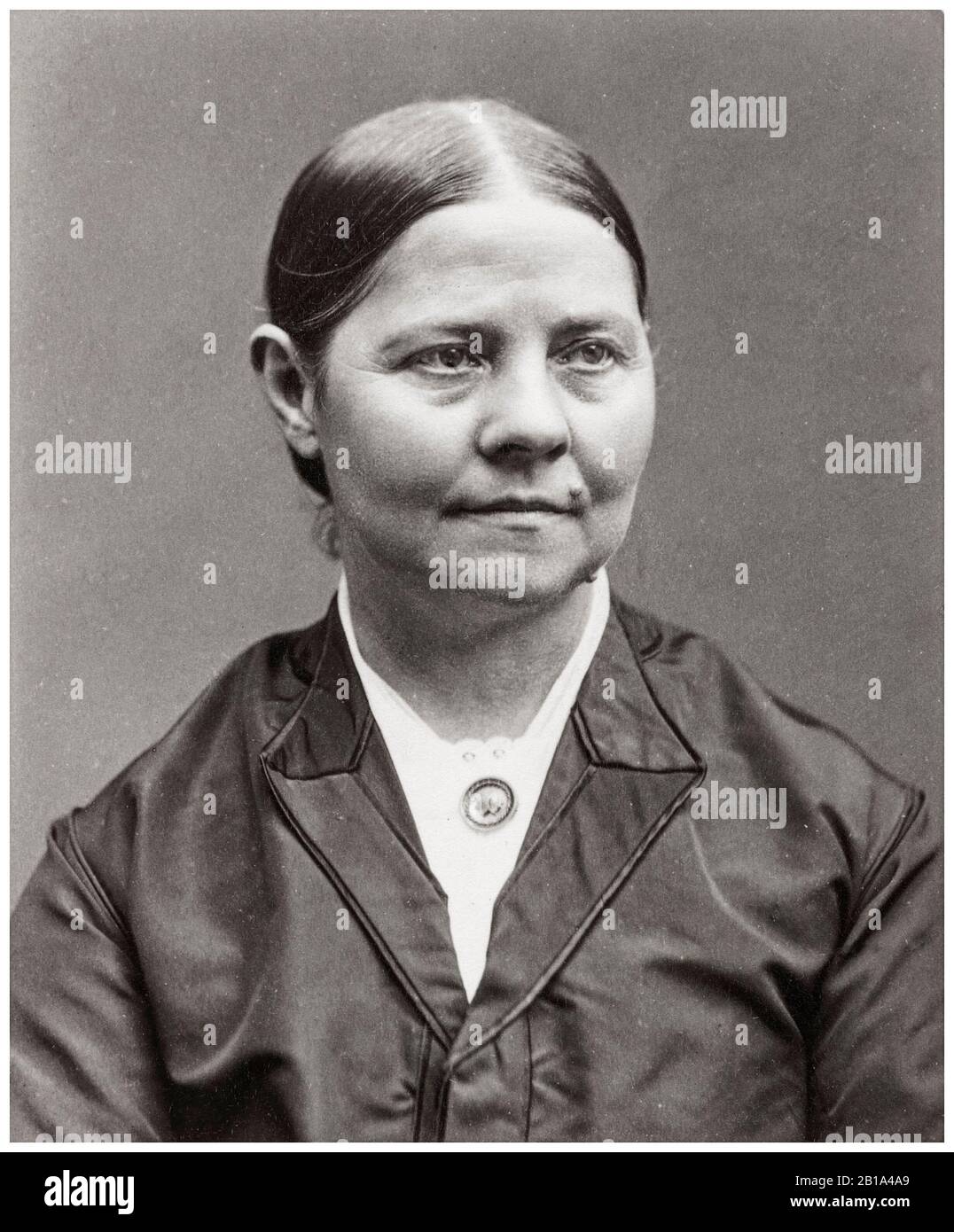 Lucy Stone (1818-1893), Abolizionista, difensore dei diritti della donna, ritratto di Sumner Bradley Heald, circa 1866 Foto Stock Lucy Stone (1818-1893), Abolizionista, difensore dei diritti della donna, ritratto di Sumner Bradley Heald, circa 1866 Foto Stock