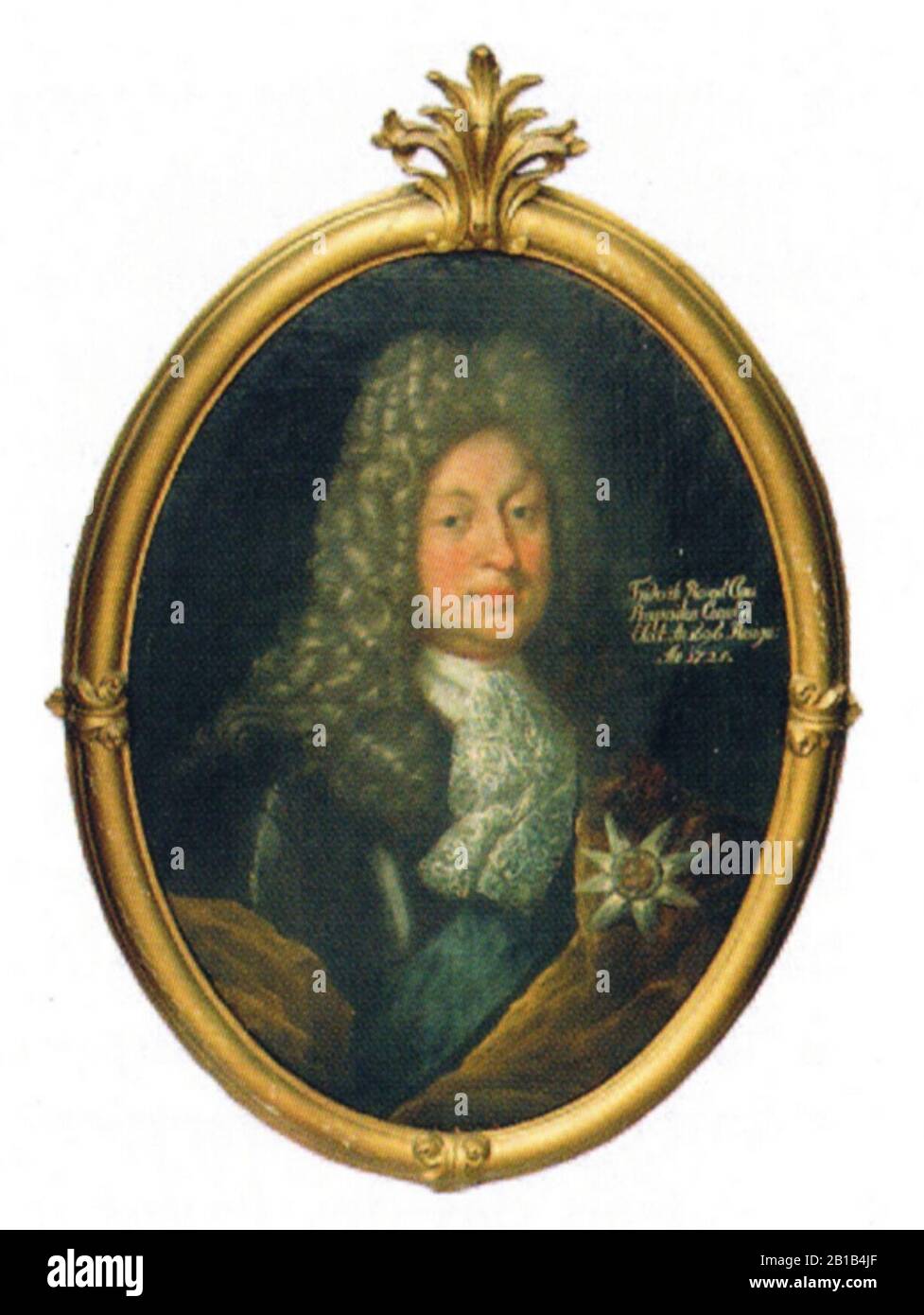 Friedrich von Reventlow (1649-1728). Foto Stock