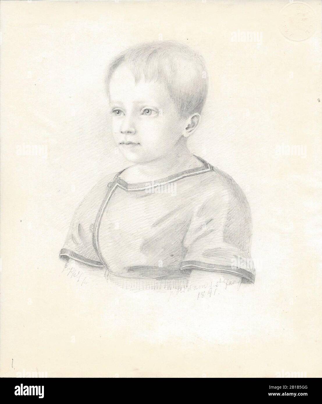 Friedrich Wilhelm Nikolaus Karl Von Preußen, 1841. Foto Stock