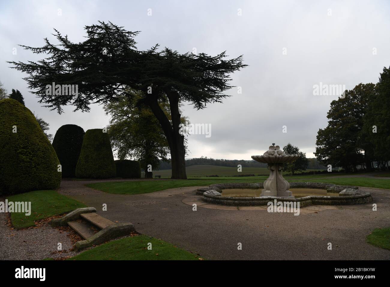 Keele Hall è una residenza del 19th secolo a Keele, Staffordshire, Inghilterra Foto Stock