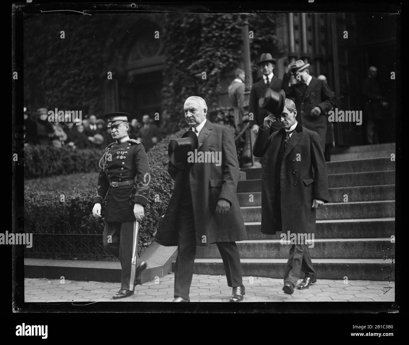 Funerale Di Senor Don J. Antonio Lopez Gutierrez, Ministro Honduran. 11 Novembre 1922 Foto Stock