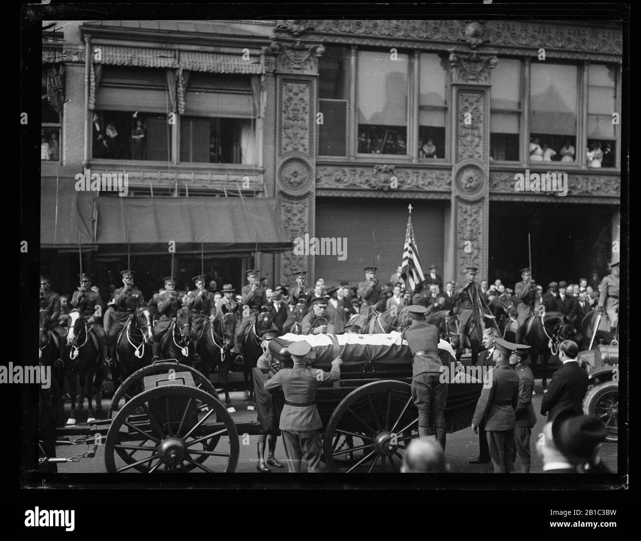 Funerale Di Senor Don J. Antonio Lopez Gutierrez, Ministro Honduran. 11 Novembre 1922 Foto Stock