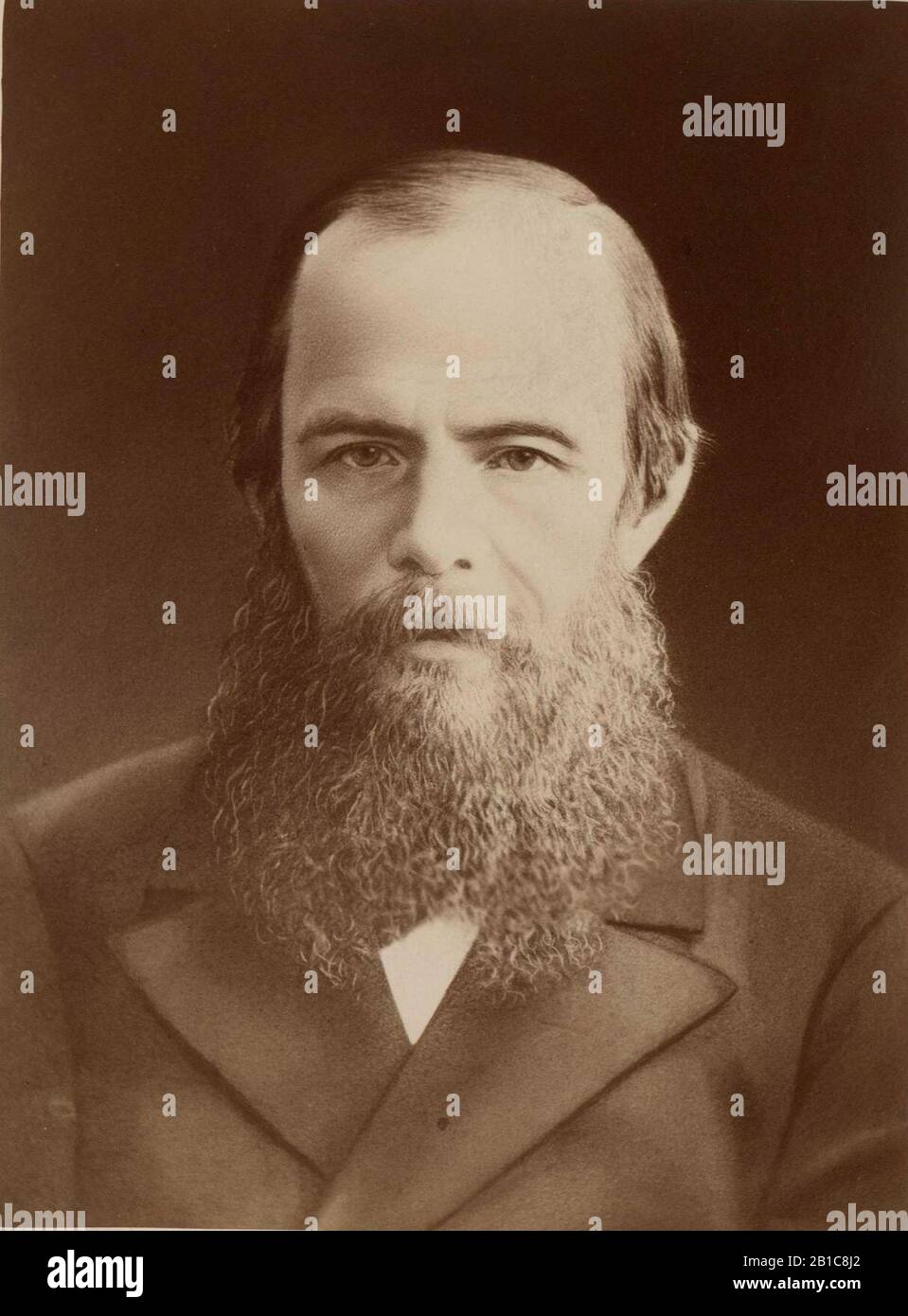 Fyodor Dostoyevsky (1880). Foto Stock