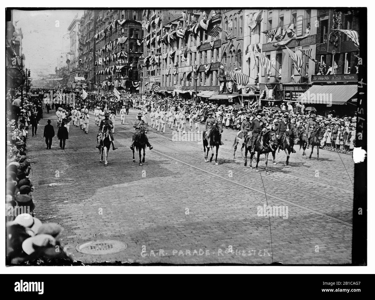 G.A.R. Parade, Rochester Foto Stock