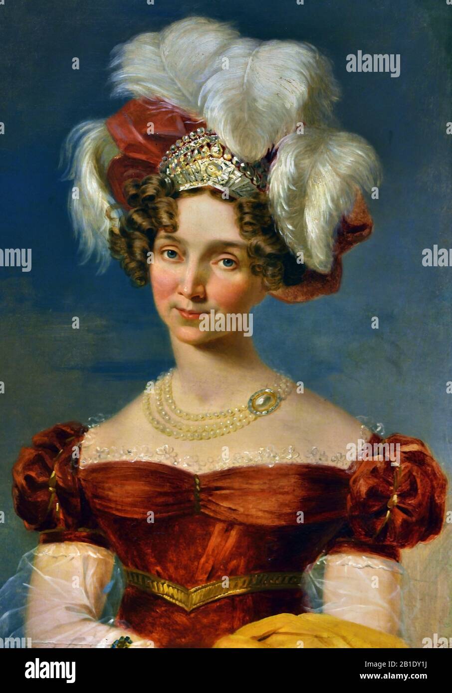 Empress Elizabeth Alexyevna (1779 – 1826) 1924 di George Dawe (1779-1826) Russia, Russia, Federazione, (imperatrice della Russia durante il suo matrimonio con l'imperatore Alessandro I.) Foto Stock