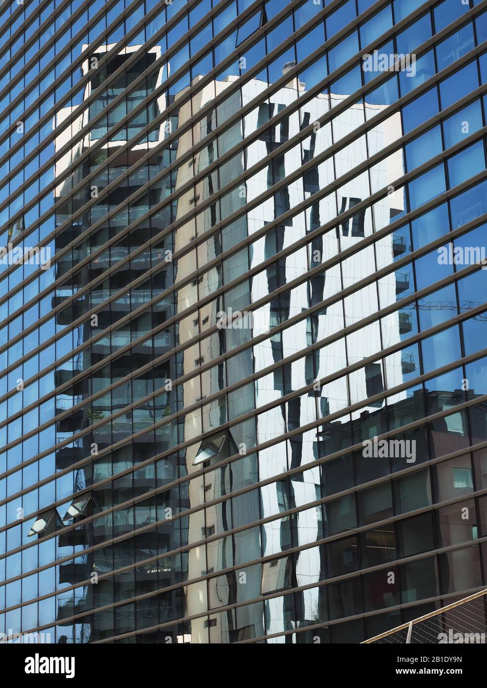 Europa , Italia , Lombardia , Milano , Porta Nuova , distretto Solea Torre , Architettura contemporanea Foto Stock