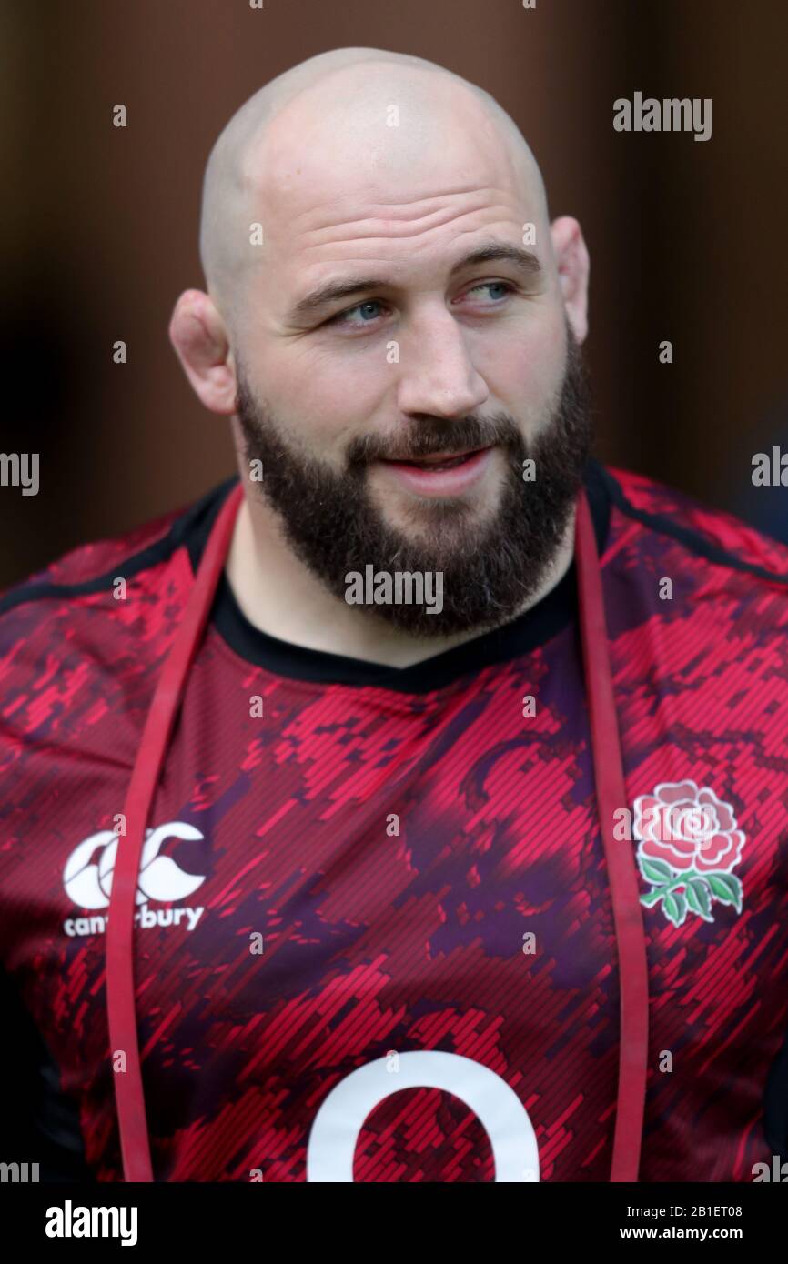 JOE MARLER, INGHILTERRA E HARLEQUINS, 2020 Foto Stock