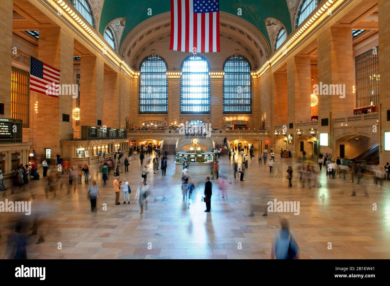 Atrio principale in Grand Central Terminal Manhattan New York City all'interno dell'edificio interno alla Grand Central station New York Grand central station NYC Foto Stock