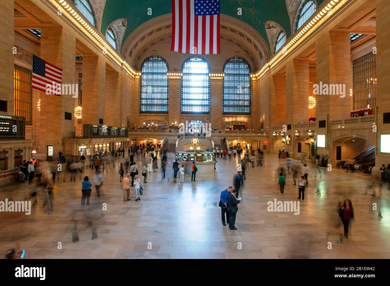 Atrio principale in Grand Central Terminal Manhattan New York City all'interno dell'edificio interno alla Grand Central station New York Grand central station NYC Foto Stock