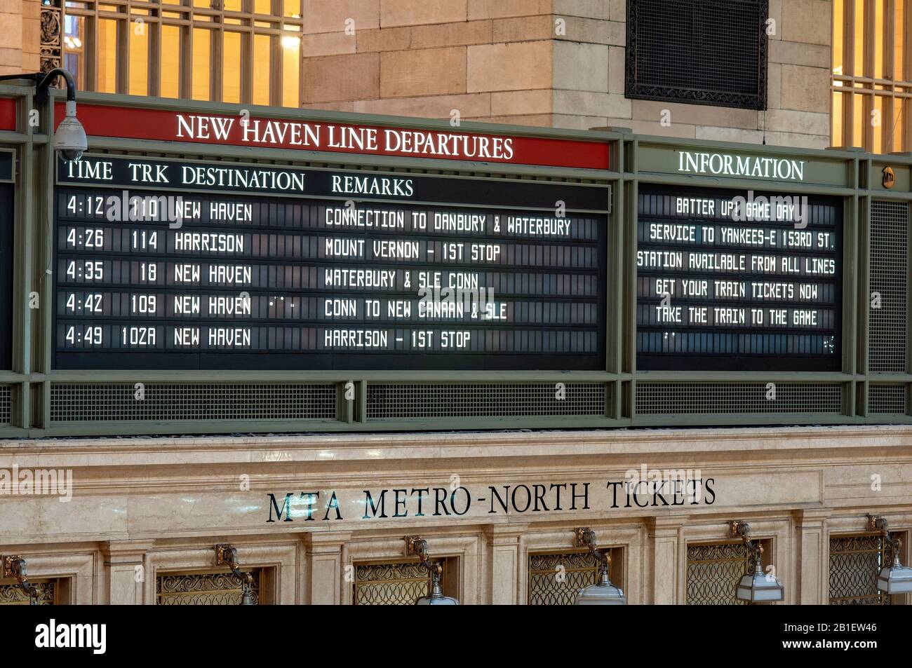 Atrio principale in Grand Central Terminal Manhattan New York City all'interno dell'edificio interno alla Grand Central station New York Grand central station NYC Foto Stock