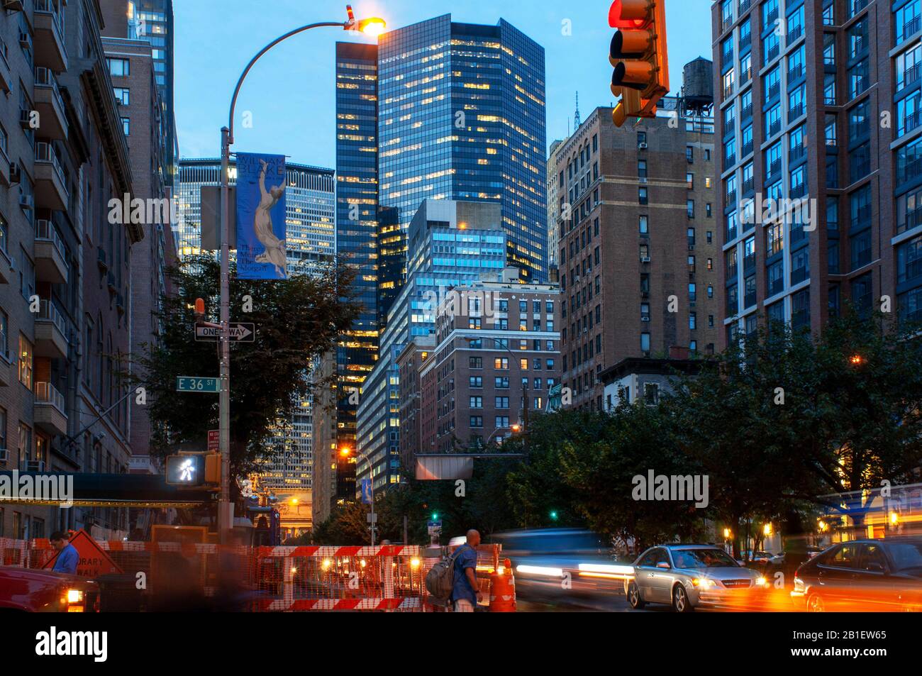 MetLife Building, Manhattan, New York, USA, New York, Stati Uniti d'America Foto Stock