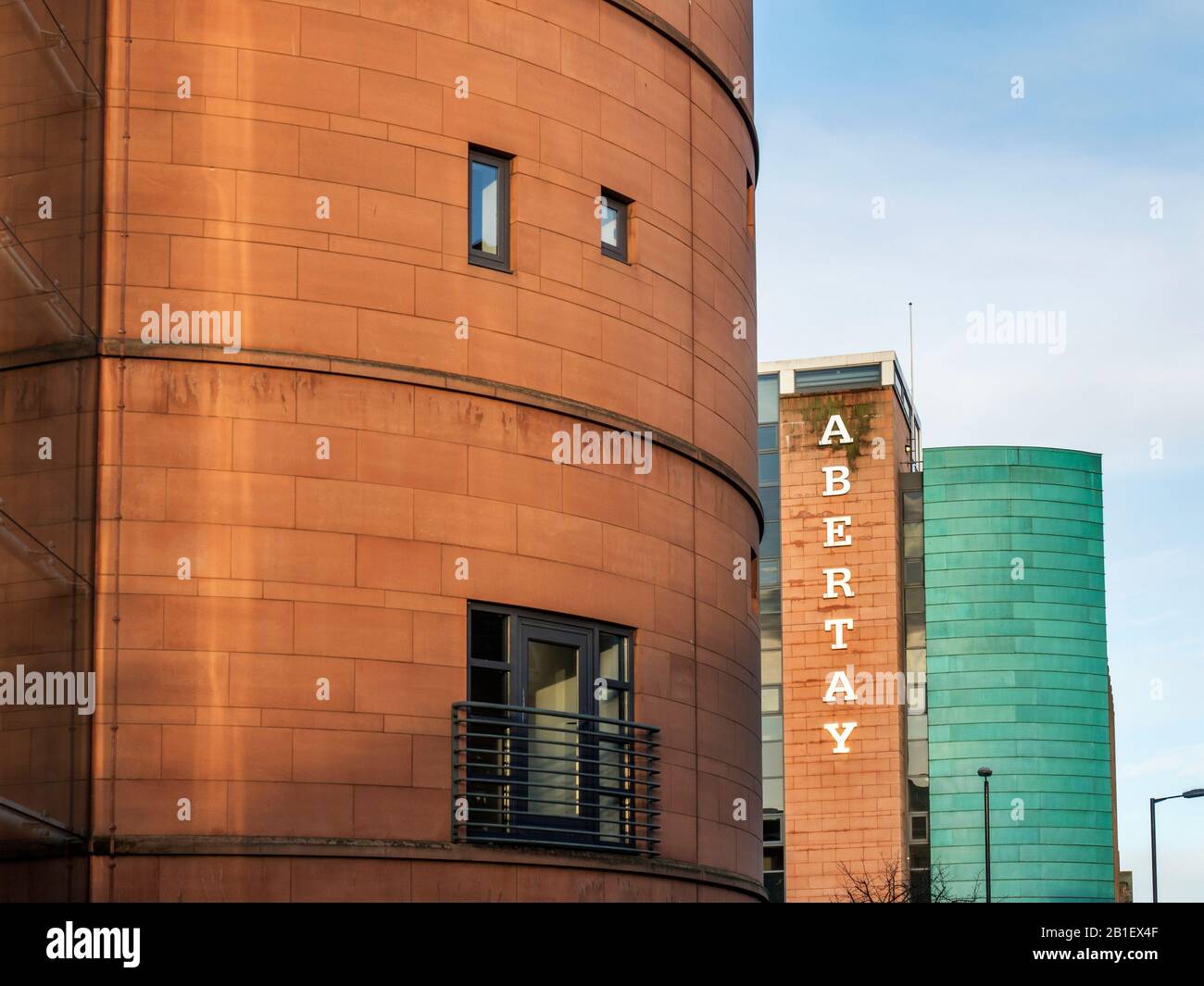 Edificio Dell'Università Di Abertay Sulla Bell Street Dundee Scotland Foto Stock