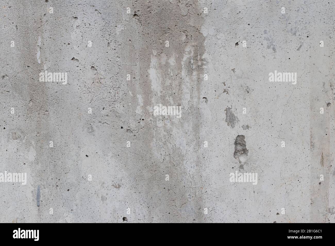 Texture Muro Afflitto Con Buchi Foto Stock