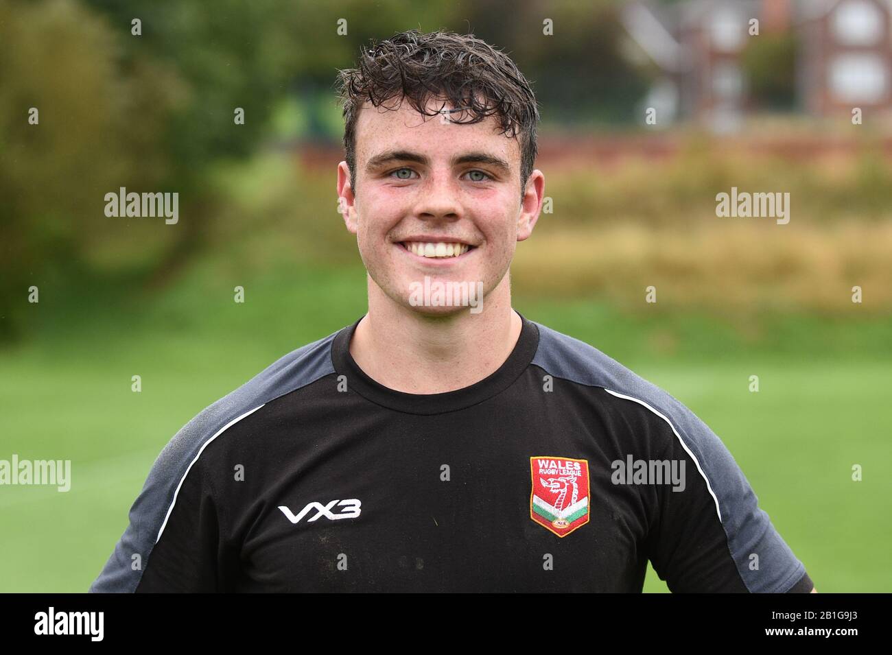 29th settembre 2019, la sessione di formazione della Coppa del mondo di rugby del Galles del 9 settembre 2019 alla Rydal Penrhos School di Colwyn Bay (la 29th settembre 2019); Foto Stock