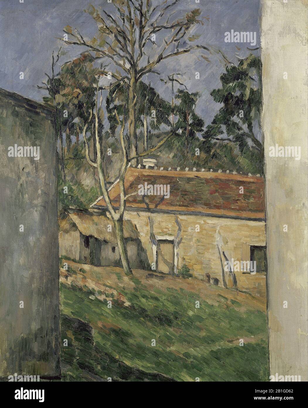 - Pittura 19th Secolo di Paul Cézanne - immagine Ad Altissima risoluzione e qualità Foto Stock