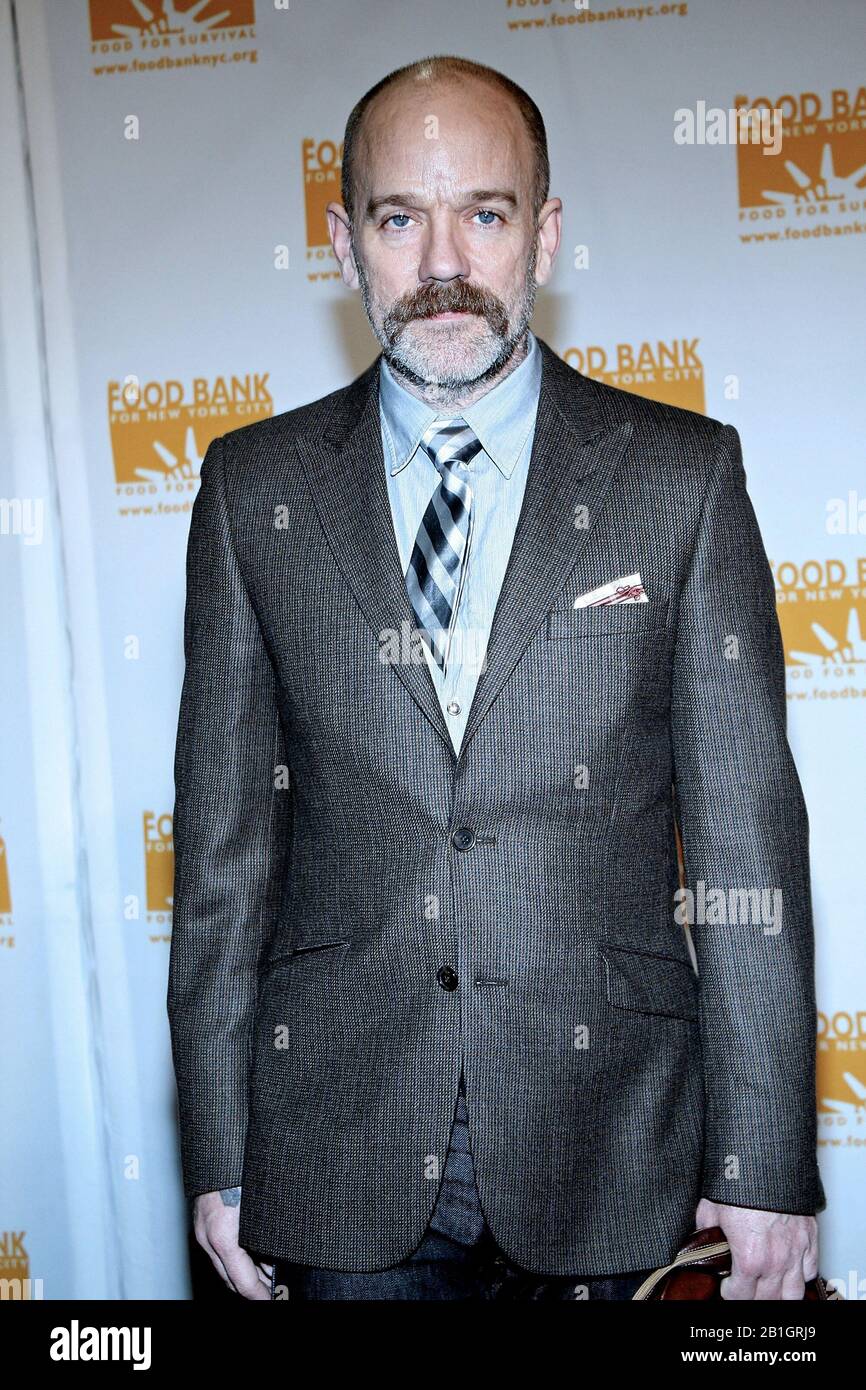 New York, NY, Stati Uniti. 21 Aprile 2009. Musicista, Michael Stipe, di REM al 6th annuale Can-Do Awards cena ospitata dalla Food Bank per New York City al Molo di Abigail Kirsch Sessanta a Chelsea Piers. Credito: Steve Mack/Alamy Foto Stock