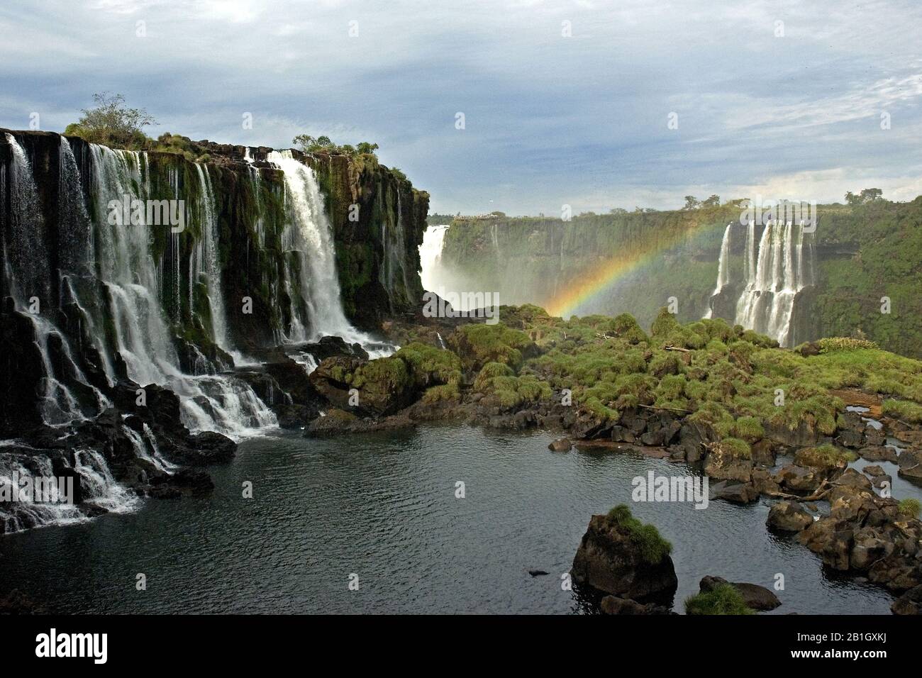 Cascate Di Iguazu, Argentina, Parco Nazionale Di Iguazu Foto Stock