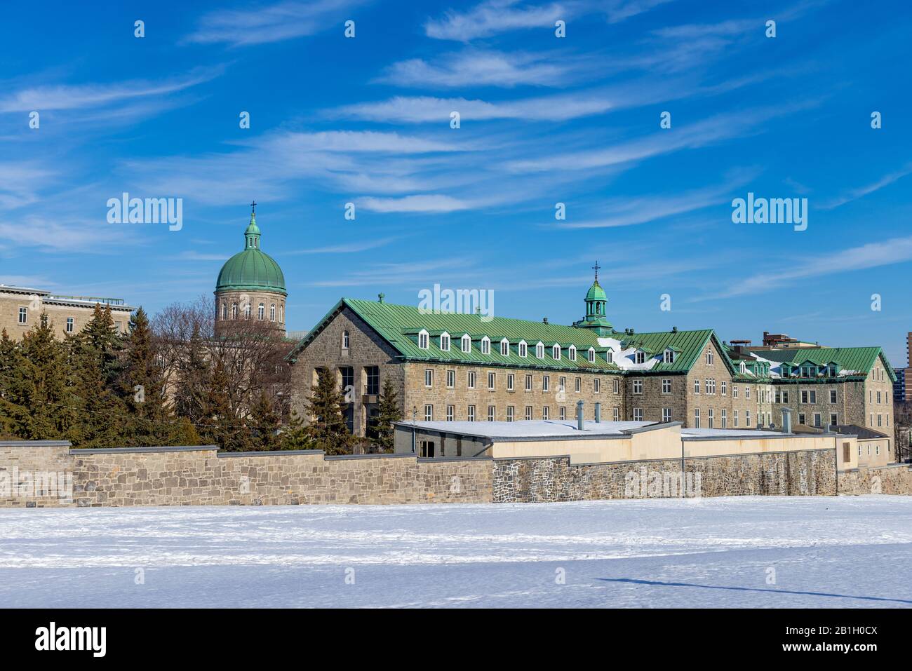 Montreal Quebec Canada 24 febbraio 2020: Religeuses Hospitalieres, Musée des hospitalières de l'Hotel Dieu de Montréal Foto Stock