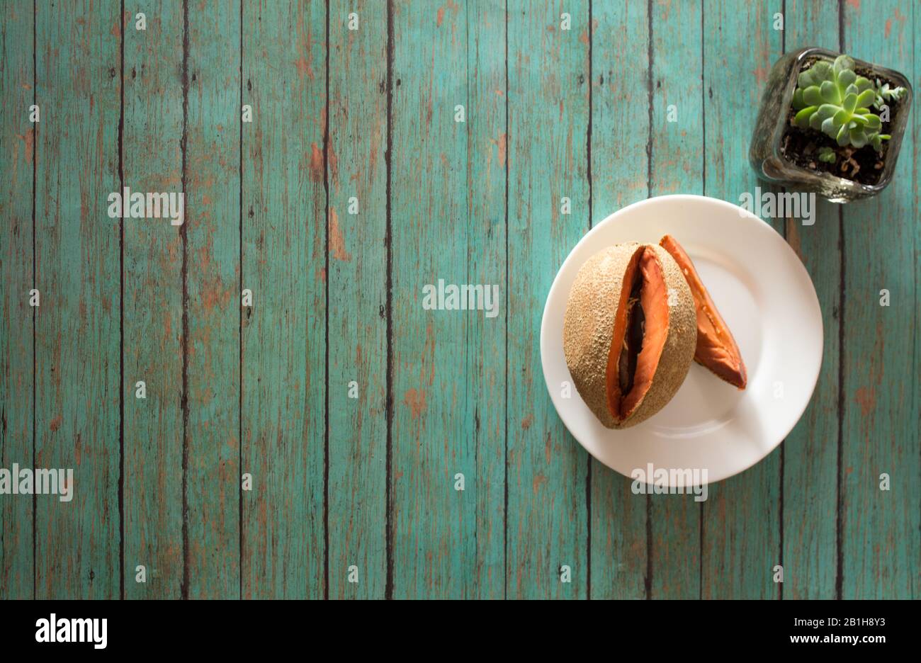 mamey e pianta Foto Stock