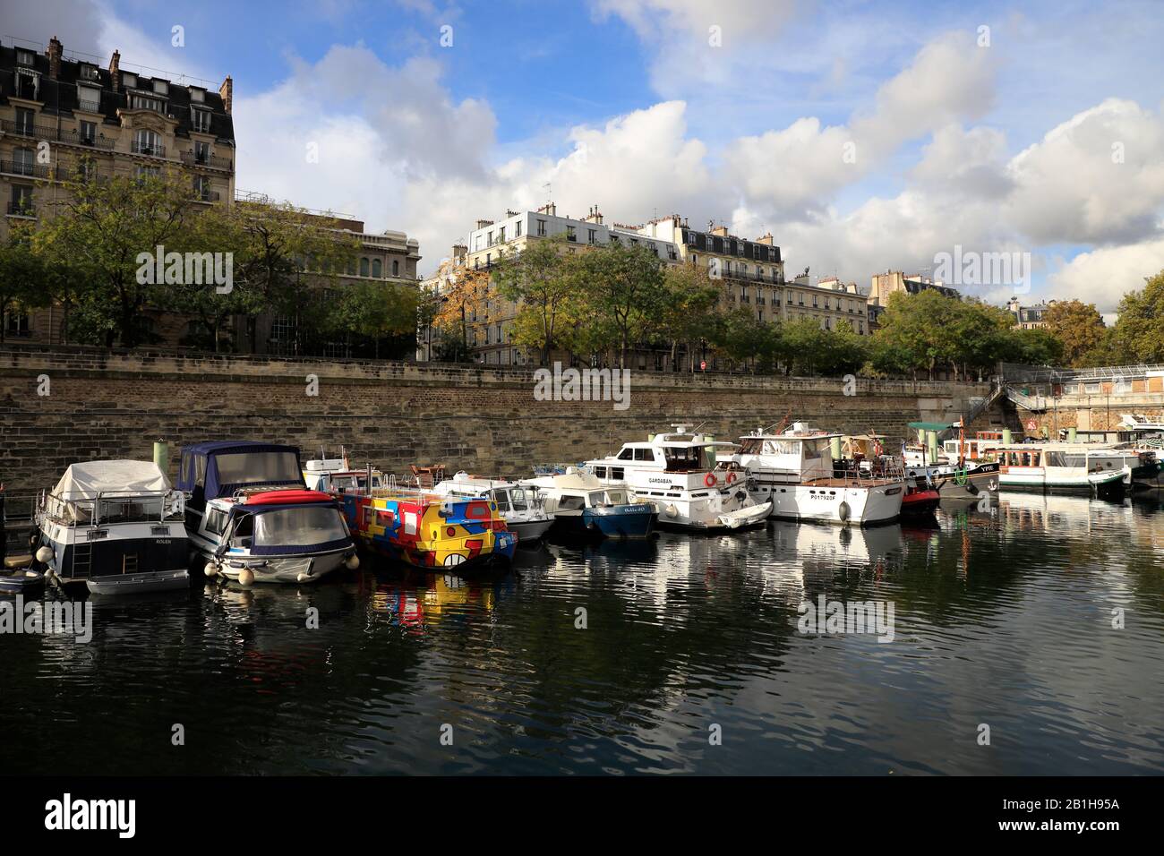 Port de l'Arsenal.Paris.France Foto Stock