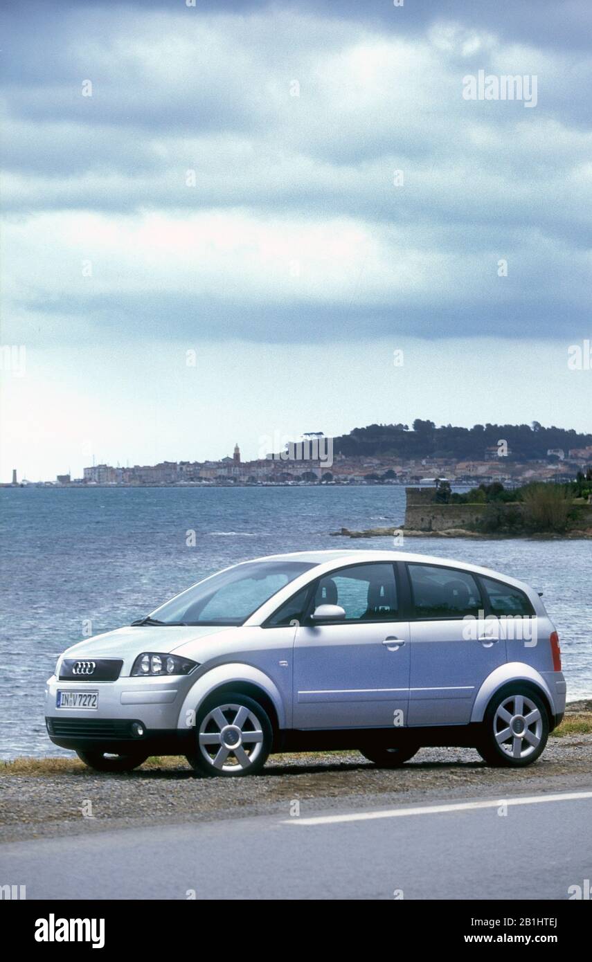 Audi A2 nel sud della Francia 2000 Foto Stock