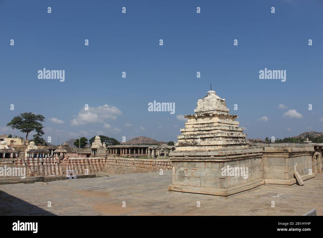 Tempio Di Eshwar Hanuman, Vicino Al Tempio Di Vrupaksha, Hampi, Karnataka, India. Foto Stock