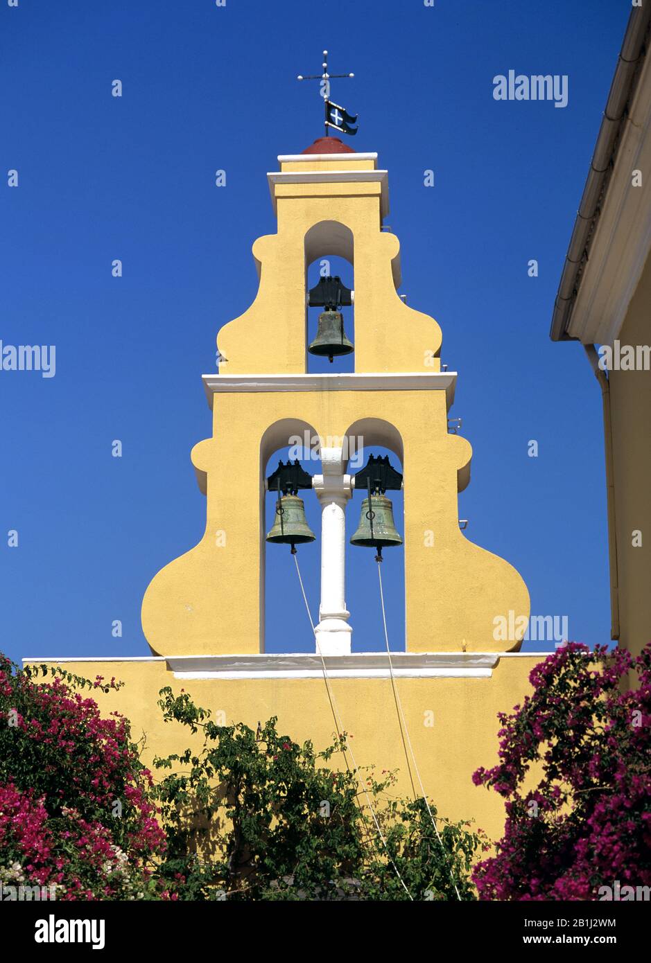 Kloster, Griechenland, Insel Korfu Foto Stock