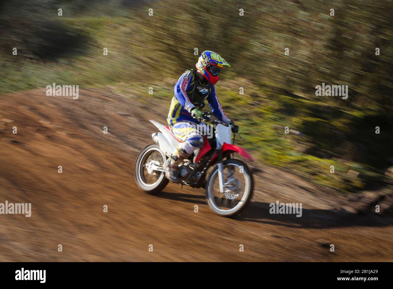 Cardiff, REGNO UNITO, 5th febbraio 2020. MotosX scende in pista. Credito: Megan Ellis Foto Stock