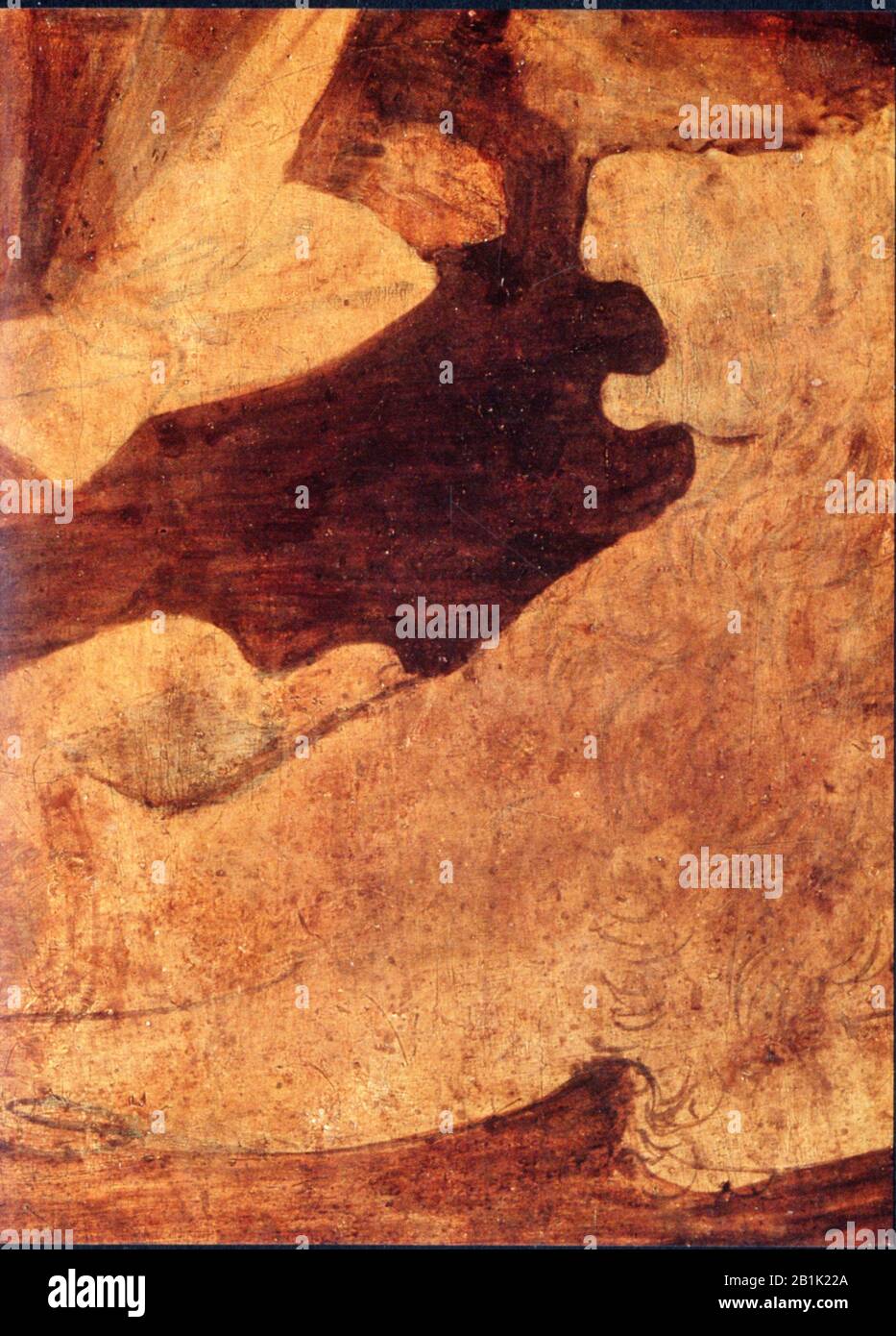 Leonardo da Vinci. San Girolamo. Dettagli. 1480-1482. Foto Stock Leonardo da Vinci. San Girolamo. Dettagli. 1480-1482. Foto Stock