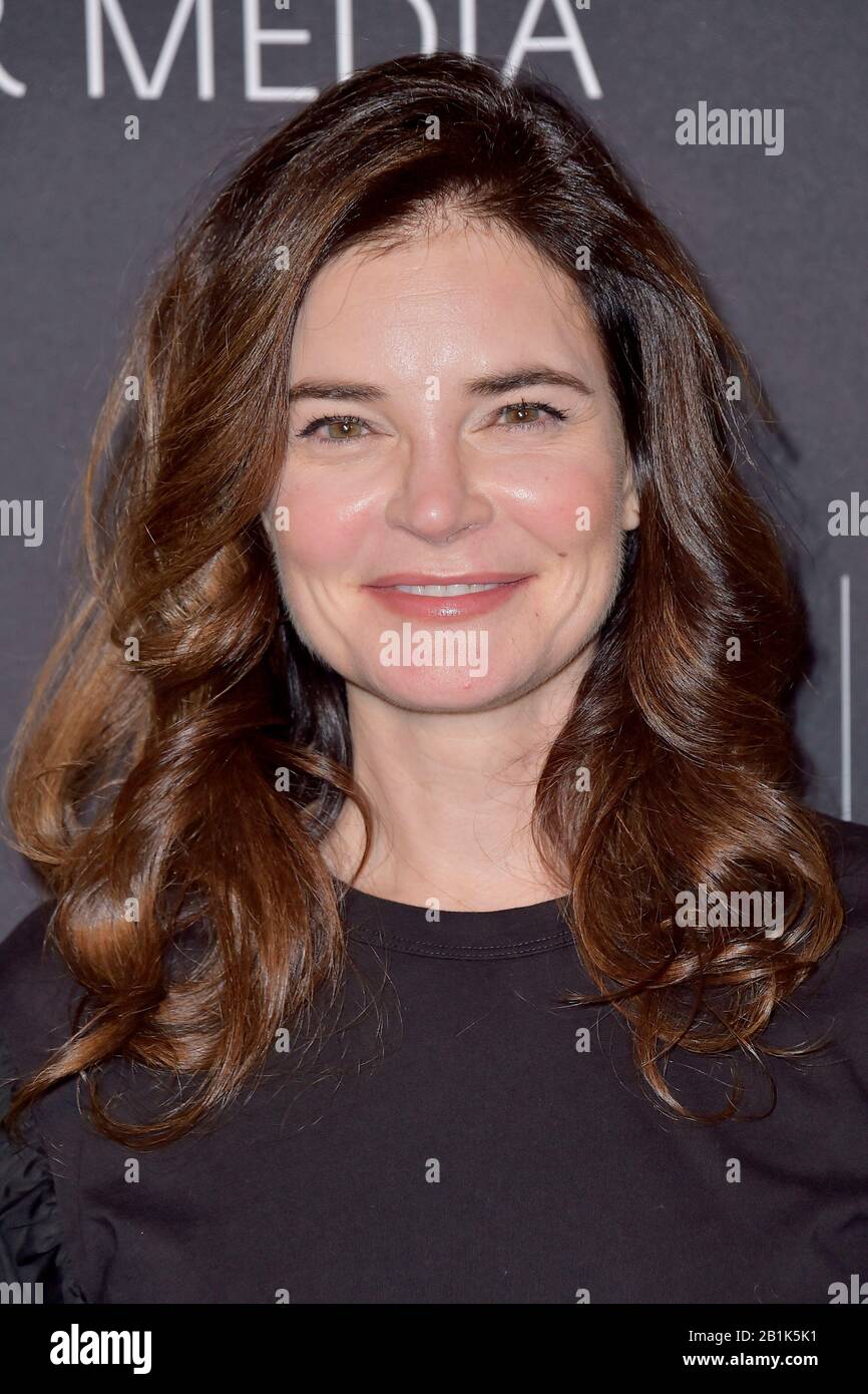 Los Angeles, Stati Uniti. 25th Feb, 2020. Betsy Brandt screening la serie TV ABC 'A Million Little Things' al Paley Center for Medie. Los Angeles, 25 feb 2020 | utilizzo credito mondiale: DPA/Alamy Live News Foto Stock