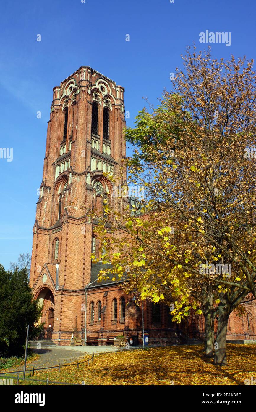 Auferstehungskirche, Berlino-friedrichshain, Deutschland Foto Stock