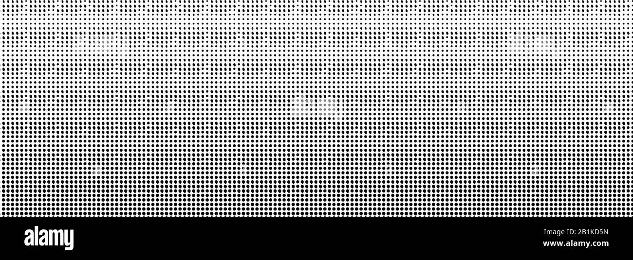 Motivo monocromatico astratto.Halftone bianco e nero. Texture ottica monocromatica di sfondo per poster, biglietti da visita, copertina, banner Illustrazione Vettoriale