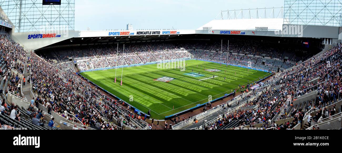 Regno Unito Rugby Football League - Dacia Magic Weekend a St James Park Newcastle - Super League (Europa) Foto Stock
