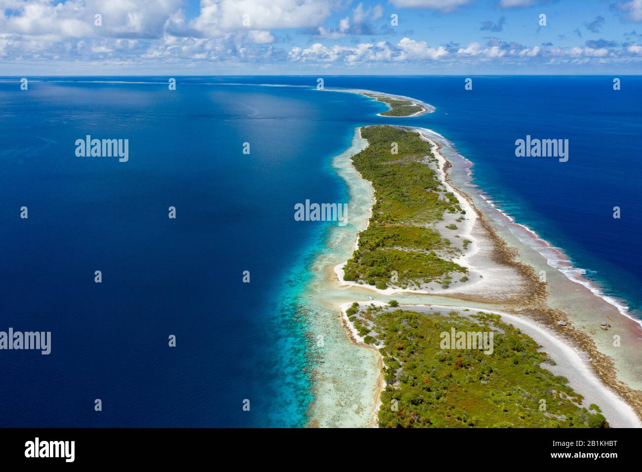 Impressioni Di Kauehi Atoll, Tuamotu Archipel, Polinesia Francese Foto Stock