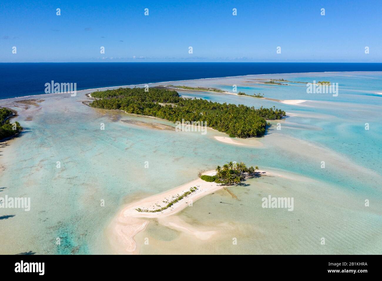 Impressioni Di Fakarava Atoll, Tuamotu Archipel, Polinesia Francese Foto Stock