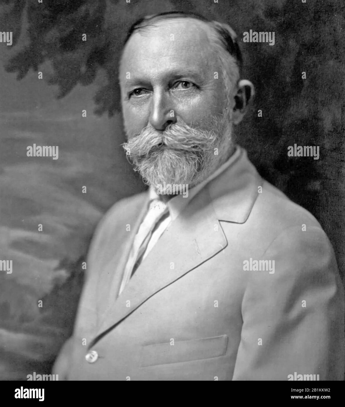 John KELLOGG (1852-1943) medico americano, nutrizionistabout 1915, fondatore della Kellogs corn flake Company Foto Stock
