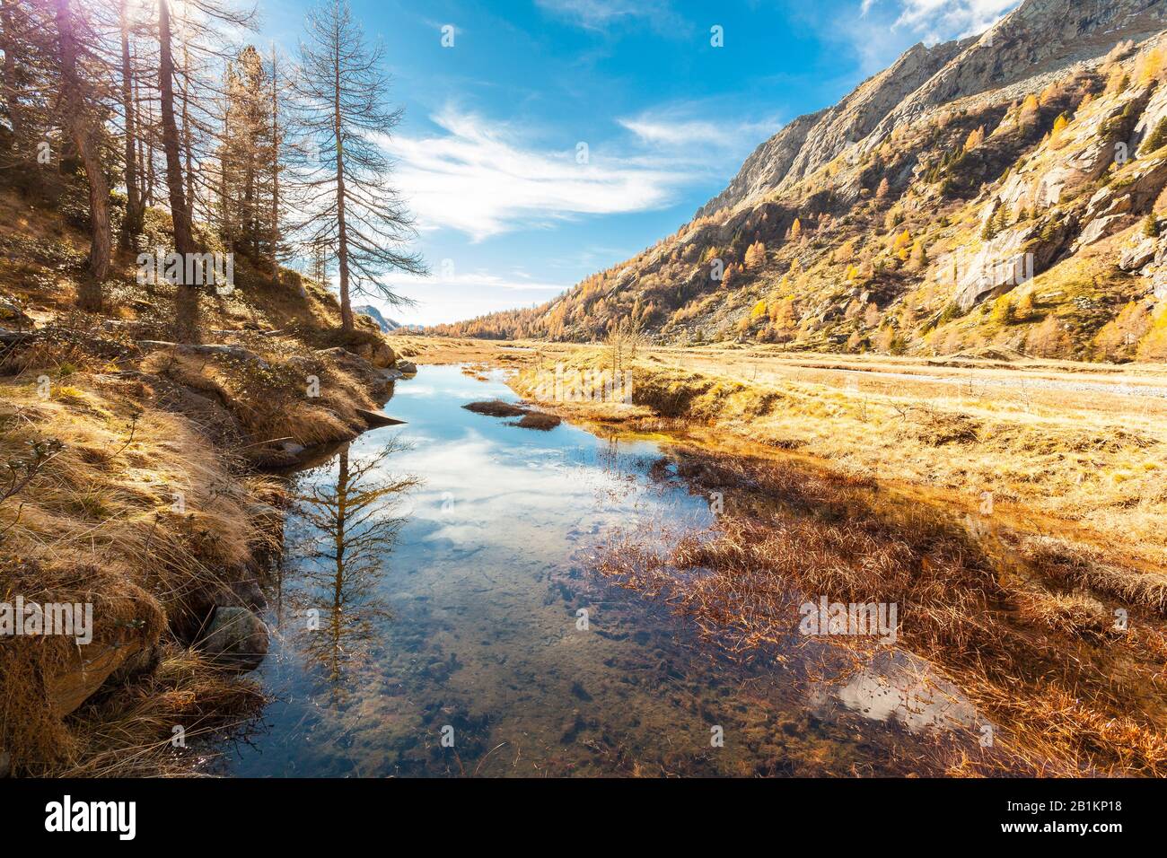 Valle Masino - Valtellina (IT) - Predarossa Foto Stock