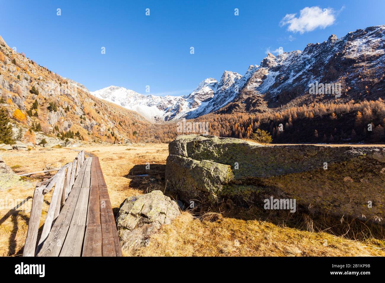 Valle Masino - Valtellina (IT) - Predarossa Foto Stock