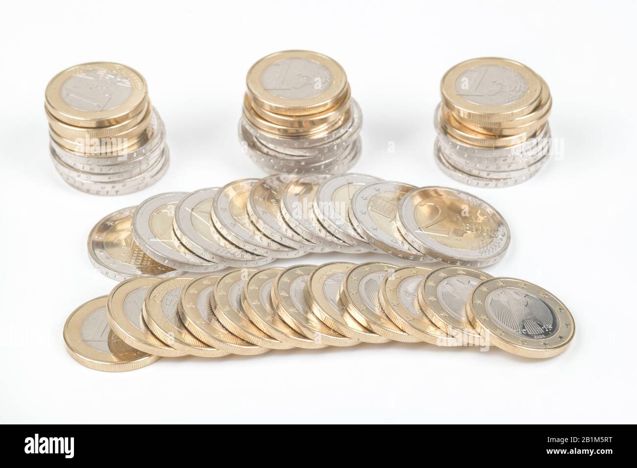 Aus Welchem Material Bestehen 1 Und 2 Euro Munzen Ein euro munzen immagini e fotografie stock ad alta risoluzione - Alamy