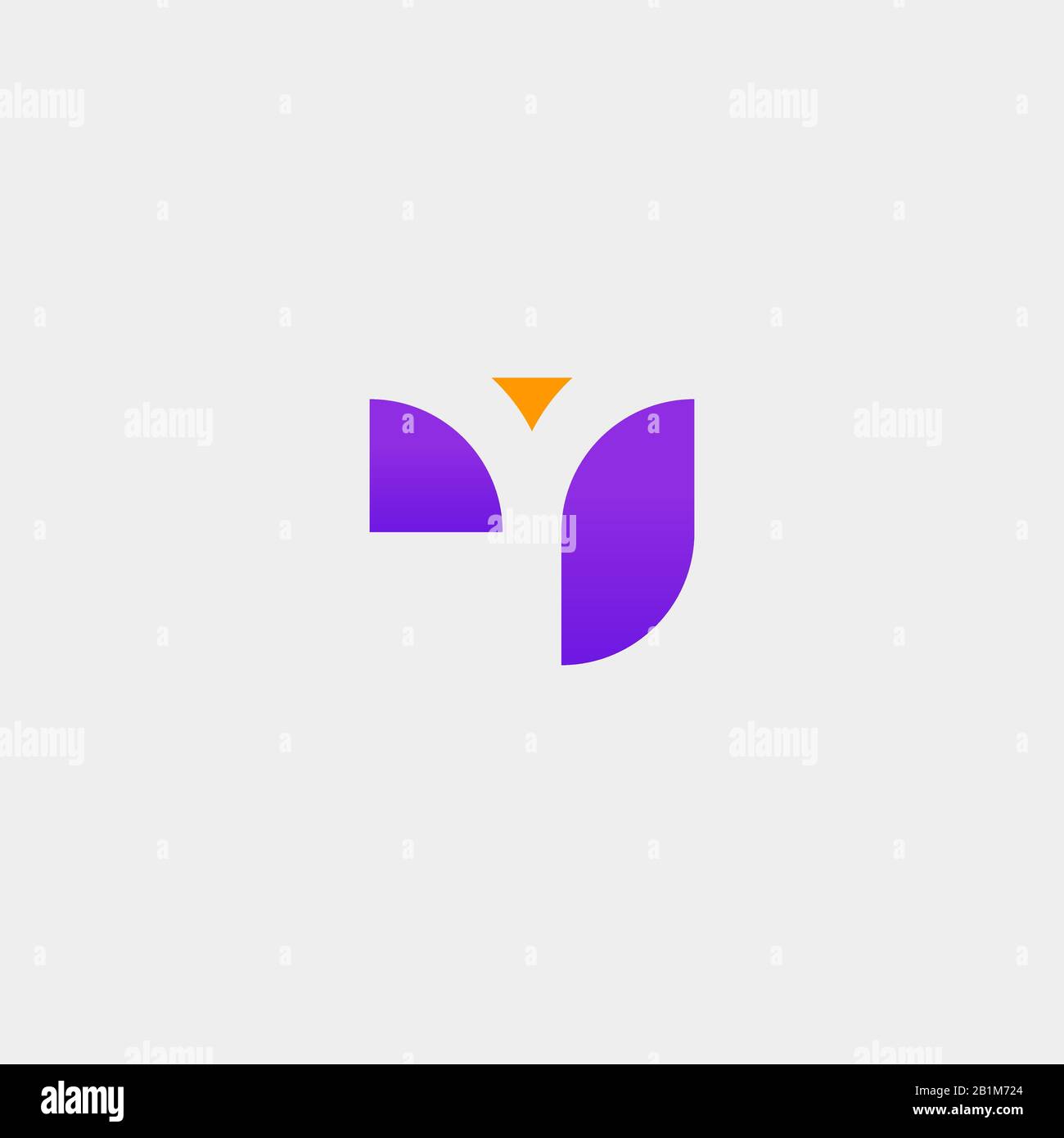 Illustrazione Vettoriale Del Design Del Logo Letter Y Modern Illustrazione Vettoriale