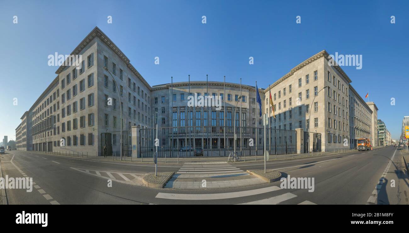 Bundesministerium der Finanzen, Wilhelmstraße, nel quartiere Mitte di Berlino, Deutschland Foto Stock