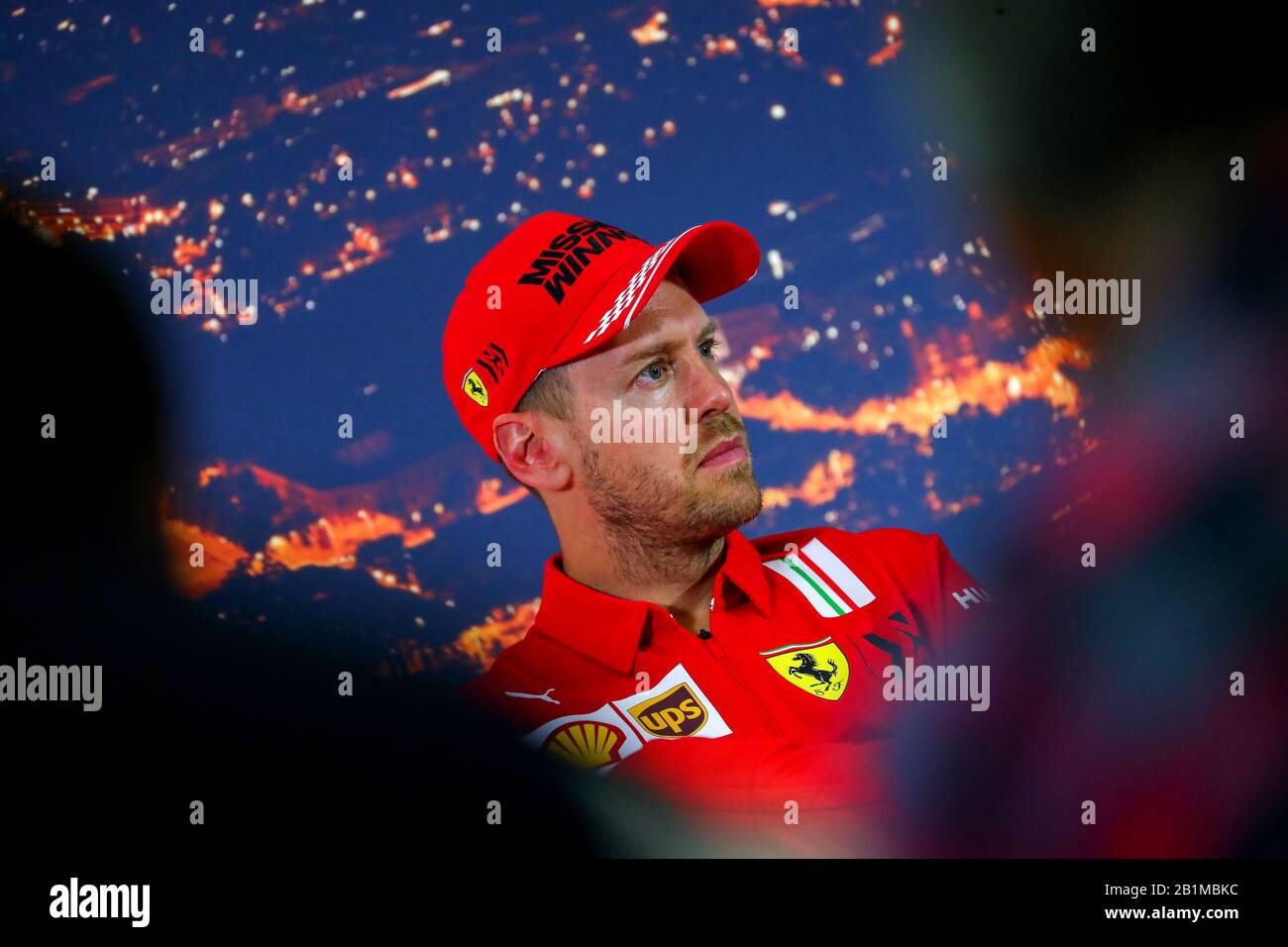 Montmelo, Spagna. 26th Feb, 2020. Sebastian Vettel, Scuderia Ferrari. Formula 1 World Championship 2020, Winter testing Days 2 2020 Barcelona, 26-28 febbraio 2020. Foto Federico Basile/Insidefoto Credit: Insidefoto Srl/Alamy Live News Foto Stock